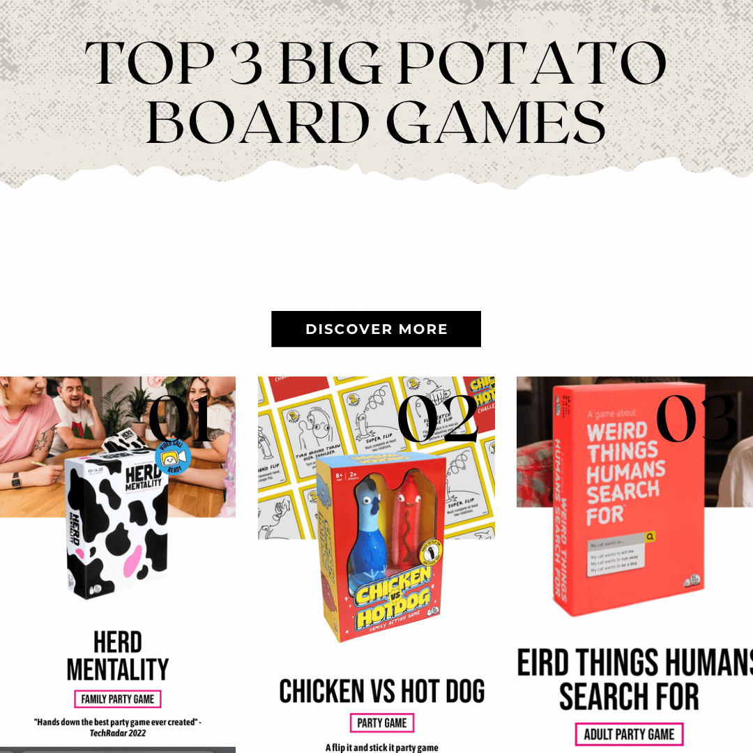 Best Board Games  Big Potato Games